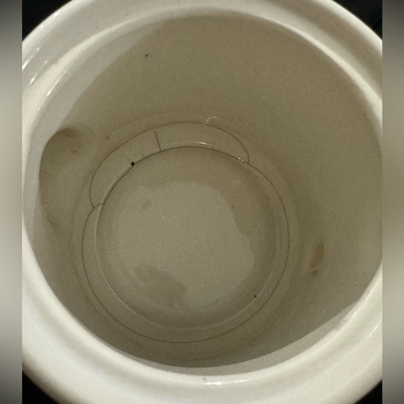 VTG Duck Geese Tea Pot Kettle Ceramic MCM 80s Kitchen Blue Flower Bow Farmhouse - Picture 5 of 16